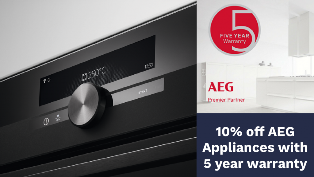 matt black kitchen trend AEG 10% OFF Appliances