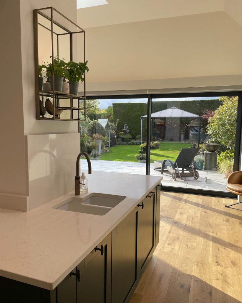 Shaker Kitchen Transformation: A Green and Grey Masterpiece in North London