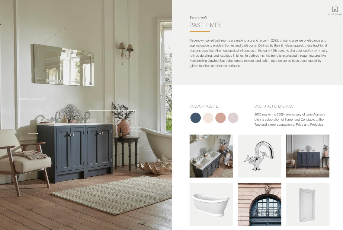 Past Times – Bathroom Trend 2025