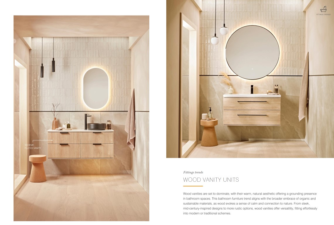 Wood Vanity Units Bathroom Fittings Trends